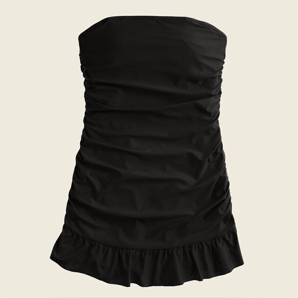 J.Crew Ruched bandeau swim dress 12